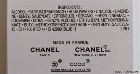 coco chanel perfume ingredients|Coco Chanel perfume base notes.